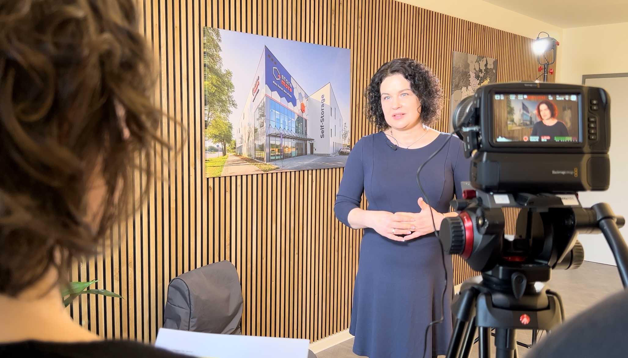Videodreh Alumni-Portrait Janine Krakow